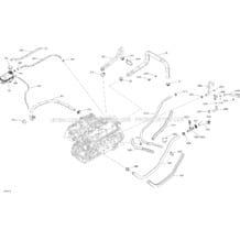 01- Cooling System pour Sea-Doo 2019 004 - FISH PRO, 2019