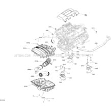 01- Engine pour Sea-Doo 2019 004 - FISH PRO, 2019