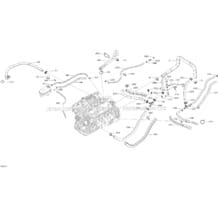 01- Cooling System pour Sea-Doo 2019 001 - RXT 230, 2019