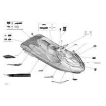 09- Decals pour Sea-Doo 2019 001 - RXT 230, 2019