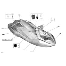 09- Decals pour Seadoo 2019 002 - Spark 900 HO ACE, 2019