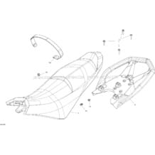 09- Seat pour Sea-Doo 2019 001 - Spark 900 ACE, 2019