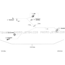 10- Electrical Harness 278003349 Steering, Package Base WO iBR pour Sea-Doo 2019 001 - Spark 900 ACE, 2019