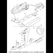 HULL DECK pour Yamaha 1998 WaveRunner WAVE RUNNER XL1200 (XL1200W) 1998