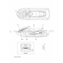 GRAPHICS pour Yamaha 2020 WaveRunner FX CRUISER HO - FB1800AV - 2020