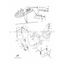 HULL & DECK pour Yamaha 2020 WaveRunner FX CRUISER HO - FB1800AV - 2020