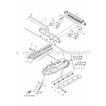 HULL & DECK 2 pour Yamaha 2020 WaveRunner FX HO - FB1800V - 2020