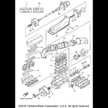 REPAIR KIT 1 pour Yamaha 1998 WaveRunner WAVE RUNNER XL1200 - XL1200W - 1998