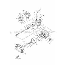 JET UNIT 1 pour Yamaha 2020 WaveRunner FX LIMITED SVHO - FC1800BV - 2020