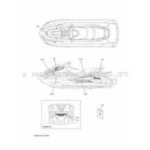 GRAPHICS pour Yamaha 2020 WaveRunner FX SVHO - FC1800V - 2020