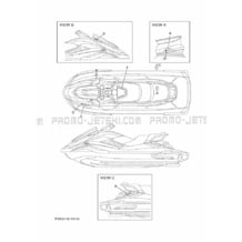 IMPORTANT LABELS pour Yamaha 2020 WaveRunner FX SVHO - FC1800V - 2020