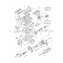REPAIR KIT 1 pour Yamaha 2020 WaveRunner FX SVHO - FC1800V - 2020