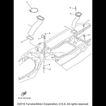 VENTILATION pour Yamaha 1998 WaveRunner WAVE RUNNER XL1200 - XL1200W - 1998