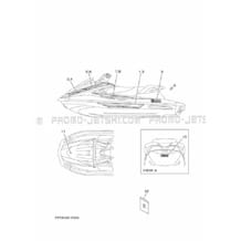 GRAPHICS pour Yamaha 2020 WaveRunner VX - VX1050CV - 2020