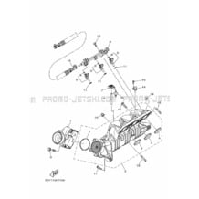 INTAKE pour Yamaha 2020 WaveRunner VX - VX1050CV - 2020