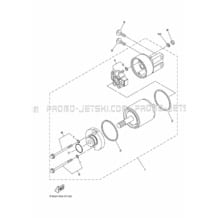 STARTING MOTOR pour Yamaha 2020 WaveRunner VX - VX1050CV - 2020