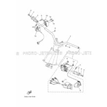 STEERING 1 pour Yamaha 2020 WaveRunner VX - VX1050CV - 2020