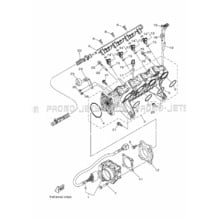 INTAKE 1 pour Yamaha 2020 WaveRunner VX CRUISER HO - VC1800V - 2020