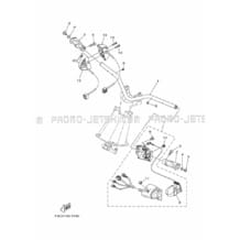 STEERING 1 pour Yamaha 2020 WaveRunner VX CRUISER VX1050BV - VX1050BV - 2020