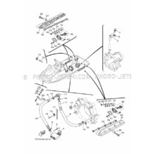 HULL & DECK pour Yamaha 2020 WaveRunner VX-C - VX1050GV - 2020