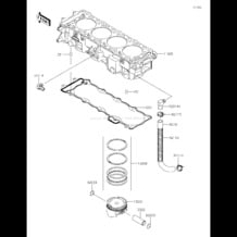 Cylinder Piston(s) pour Kawasaki 2020 JET SKI® STX®160