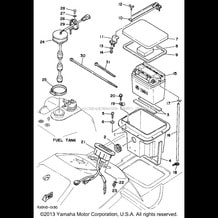 ELECTRICAL 2 pour Yamaha 1990 WaveRunner WAVE RUNNER III 650 (WRA650D) 1990