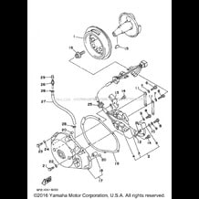 GENERATOR pour Yamaha 1998 WaveRunner WAVE RUNNER XL760 - XL760W - 1998