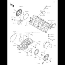 Engine Cover(s) pour Kawasaki 2020 JET SKI® STX®160X