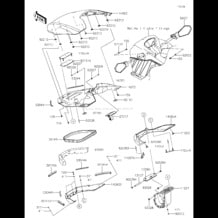 Hull Front Fittings pour Kawasaki 2020 JET SKI® STX®160X