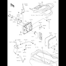 Intake Silencer pour Kawasaki 2020 JET SKI® STX®160X