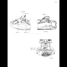 Jet Ski Kawasaki JET SKI® STX®160X 2020 - Microfiche and OEM