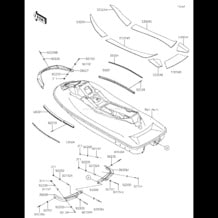 Pads pour Kawasaki 2020 JET SKI® STX®160X