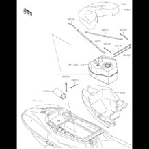Hull Fittings pour Kawasaki 2020 JET SKI® SX-R®
