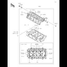 Crankcase pour Kawasaki 2020 JET SKI® ULTRA® 310LX