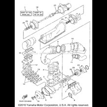 REPAIR KIT 1 pour Yamaha 1998 WaveRunner WAVE RUNNER XL760 (XL760W) 1998