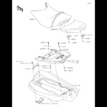 Seat pour Kawasaki 2020 JET SKI® ULTRA® 310R