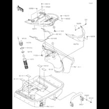 Hull Rear Fittings pour Kawasaki 2020 JET SKI® ULTRA® 310X
