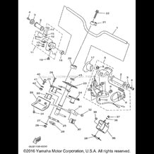 STEERING 1 pour Yamaha 1998 WaveRunner WAVE RUNNER XL760 - XL760W - 1998