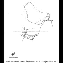 STEERING 2 pour Yamaha 1998 WaveRunner WAVE RUNNER XL760 - XL760W - 1998