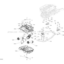 01- Engine pour Sea-Doo 2020 001 - FISH PRO 170, 2020
