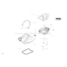 09- Seat pour Sea-Doo 2020 002 - WAKE PRO 230, 2020