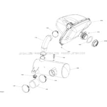 01- Exhaust pour Seadoo 2020 003 - Spark TRIXX, 2020