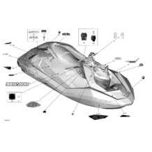 09- Decals pour Sea-Doo 2020 003 - Spark TRIXX, 2020