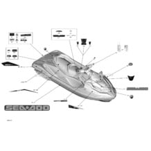 09- Decals pour Seadoo 2020 001 - RXT 300, 2020