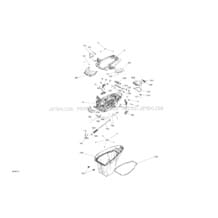 09- Front Cover pour Sea-Doo 2020 001 - RXT 300, 2020