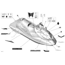 09- Decals pour Seadoo 2020 001 - RXP 300, 2020