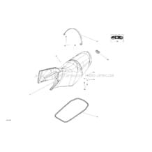 09- Seat pour Seadoo 2020 001 - RXP 300, 2020