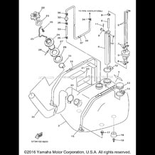 FUEL TANK pour Yamaha 1998 WaveRunner WAVEVENTURE 700 (WVT700W) 1998