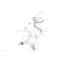 01- Exhaust pour Sea-Doo 2020 003 - GTX 300, 2020