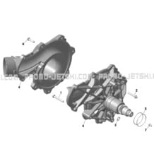 01- Engine - Supercharger pour Sea-Doo 2020 003 - GTX 300, 2020